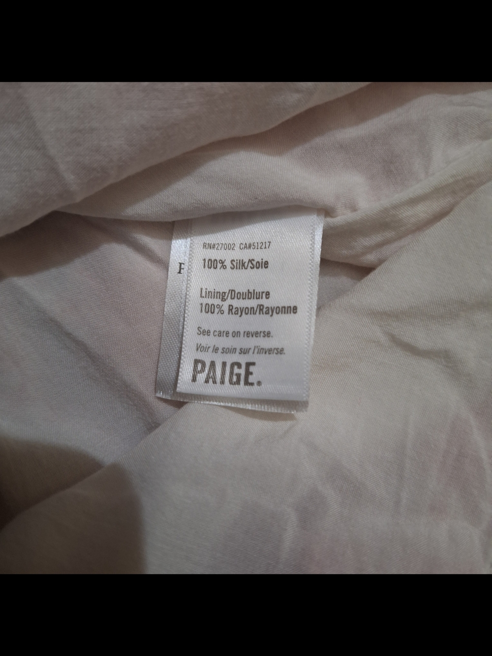 PAIGE 100% Silk Giannina Smocked Dress - Orange Sherbert Paisley - Picture 7 of 7